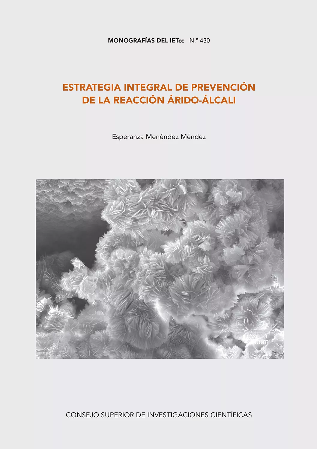 Portada del Libro Estrategia Integral De Prevención De La Reacción Árido - Álcali de Esperanza Menendez Mendez - 9788400105167