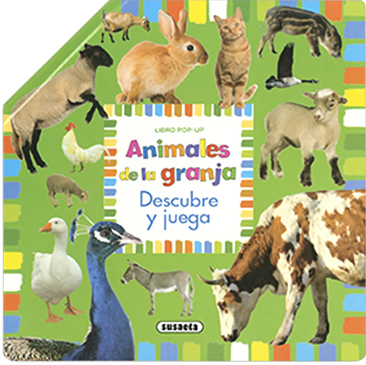 Portada del Libro Descubre Y Juega :Animales De La Granja de Estelle Talavera - 9788467762792