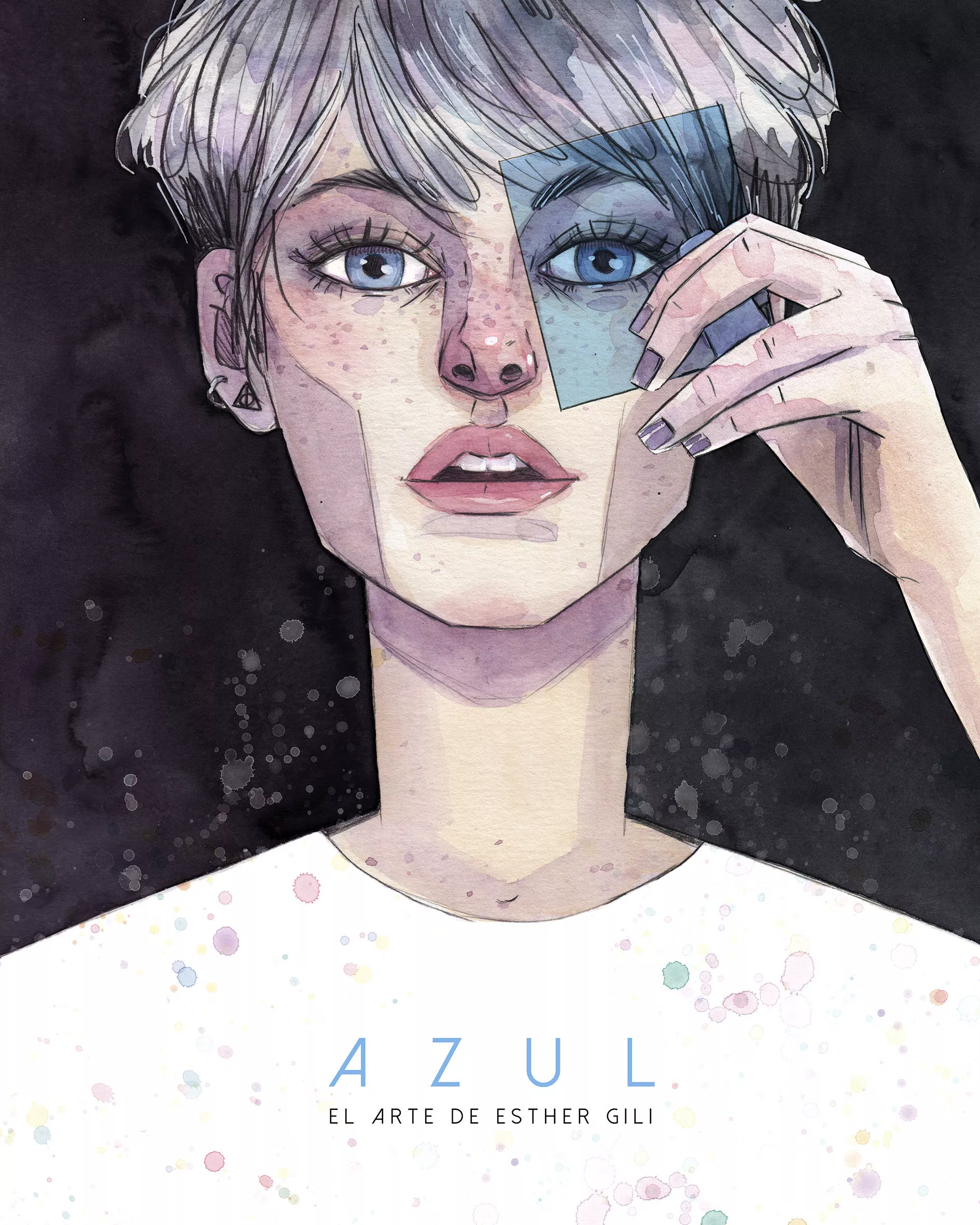 Portada del Libro Azul: El Arte De Esther Gili de Esther Gili - 9788467938548