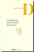 Portada del Libro Una Discusion Sobre La Teoria Del Derecho de Eugenio Bulygin - 9788497683944