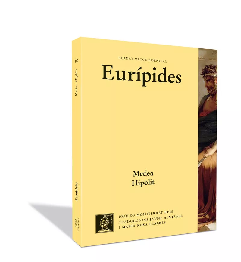 Portada del Libro Medea. Hipolit (Catalan) de Euripides - 9788498593242