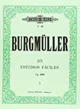 Portada del Libro 25 Estudios Faciles Op. 100: Para Piano de F. Burgmuller - 9788480203265