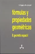 Portada del Libro Formulas Y Propiedades Geometricas de F. Izquierdo Asensi - 9788493366841