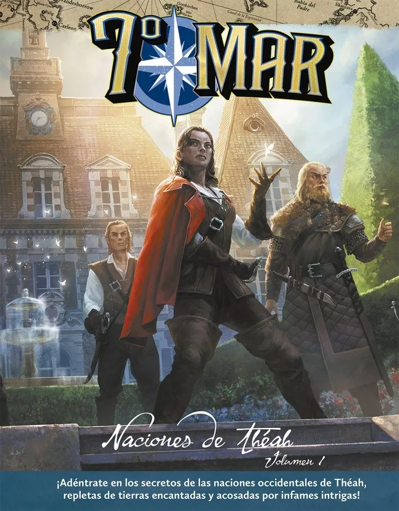 Portada del Libro Naciones De Theah Vol. 1 de Fabien Badilla - 9788417775162