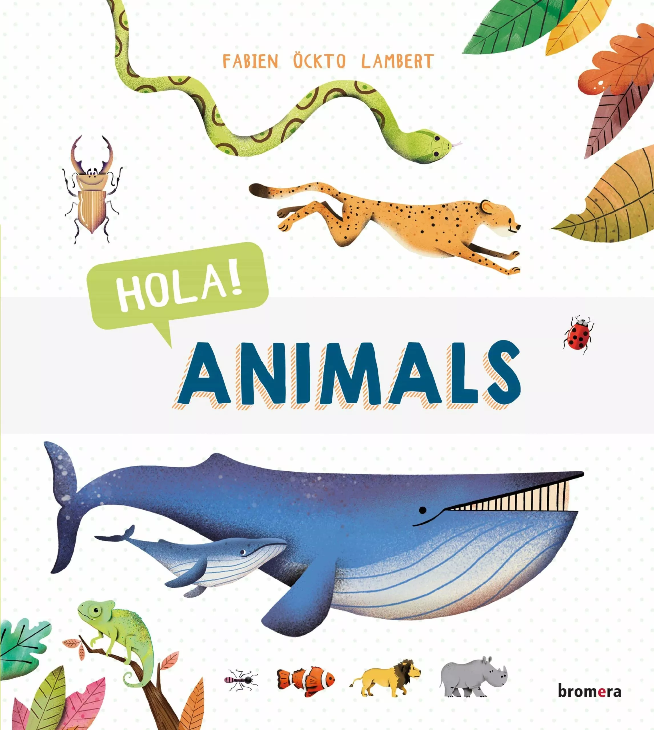 Portada del Libro Hola! Animals (Val) de Fabien Ockto Lambert - 9788490262962