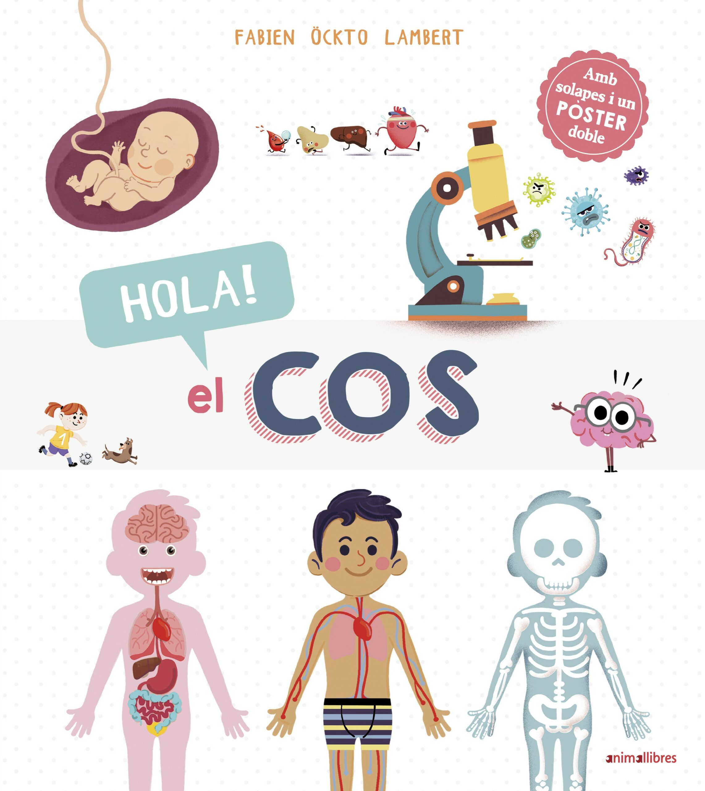 Portada del Libro Hola! El Cos de Fabien Ockto Lambert - 9788417599492
