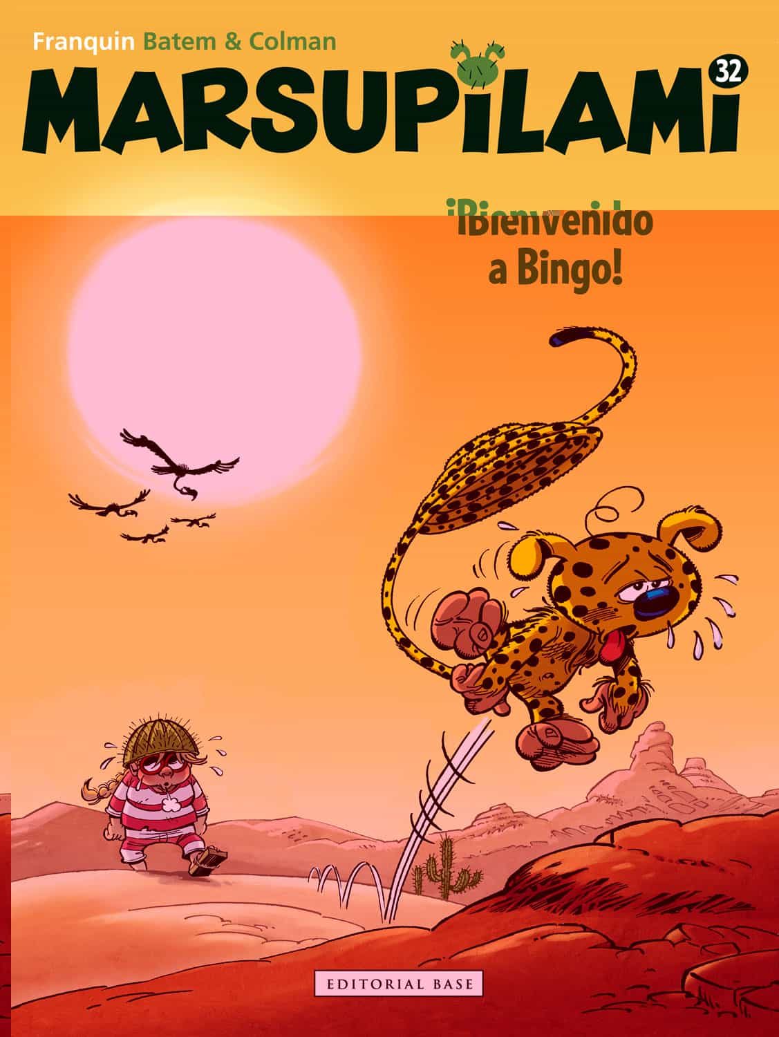 Portada del Libro Marsupilami 32 ¡Bienvenido A Bingo! de Fauche Adam - 9788417760663