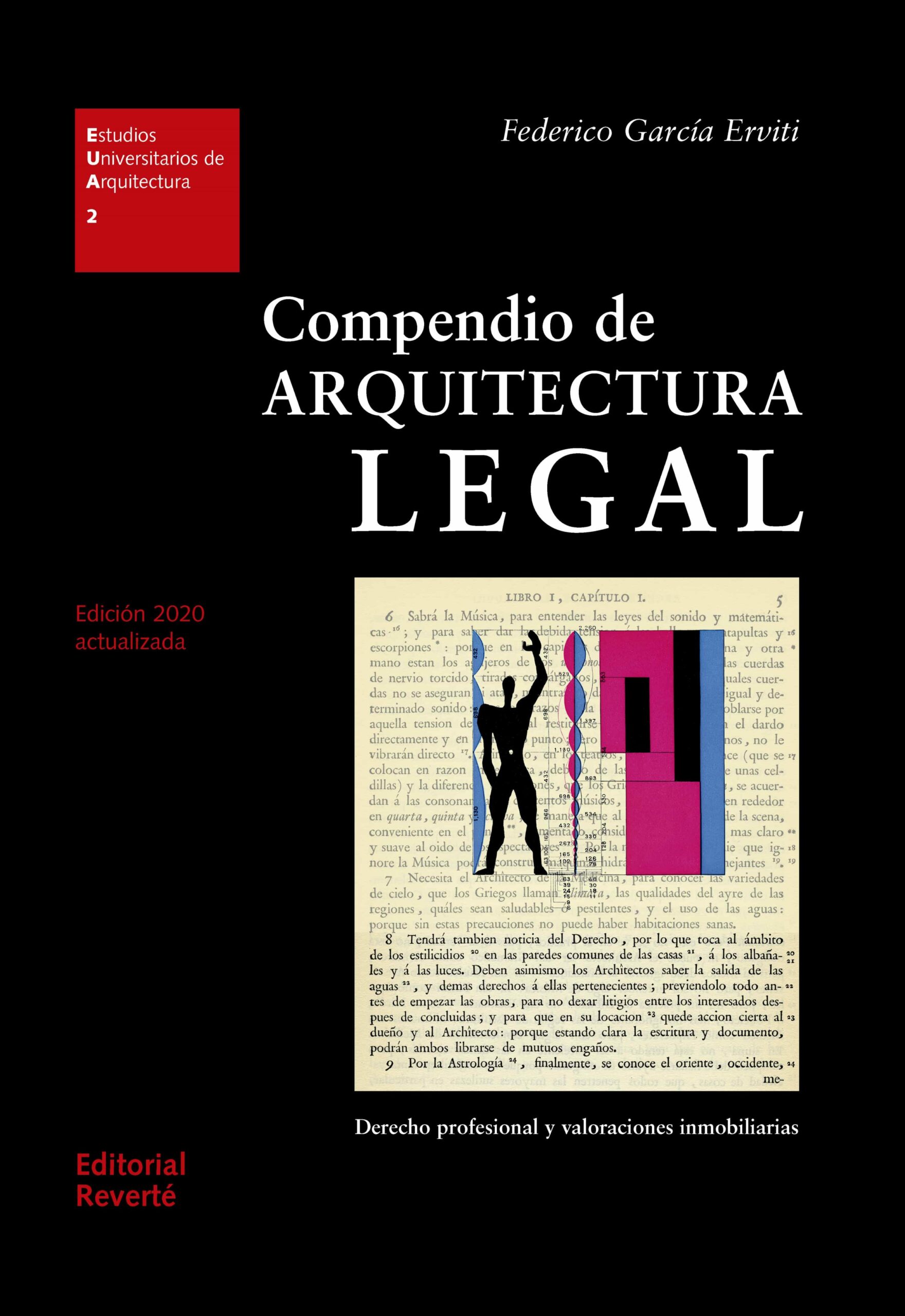 Portada del Libro Compendio De Arquitectura Legal: Derecho Profesional Y Valoraciones In de Federico Garcia Erviti - 9788429120943