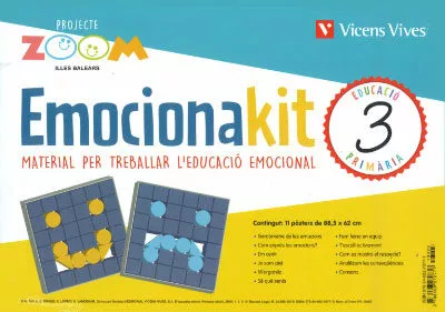 Portada del Libro Emocionakit 3 Educacio Primaria de Federico Garcia Lorca - 9788468270784
