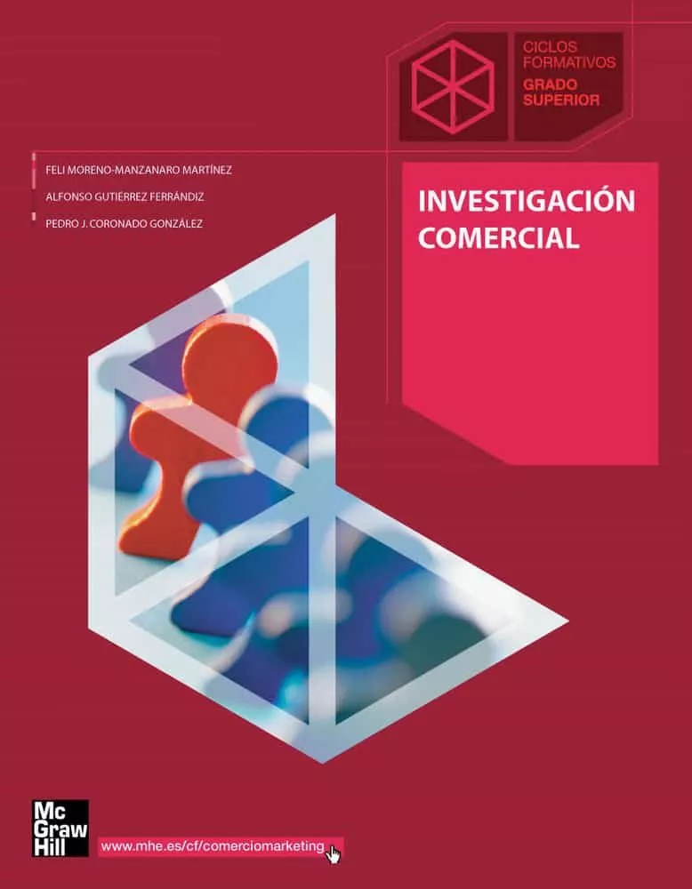 Portada del Libro Investigación Comercial. Grado Superior. (Técnico En Gestión Comercial de Felisa Moreno Manzanaro Martinez - 9788448199258