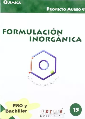 Portada del Libro Formulacion Organica (Eso) (Proyecto Aureo: Cuadernos De Quimica 16) de Felix Eugenio Nieto Conde - 9788495319944