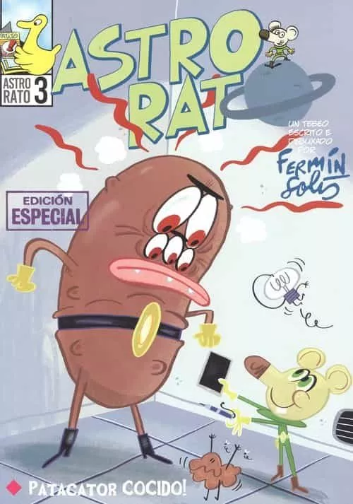 Portada del Libro Astro-Rato E Lampadiña 3. Patacator Cocido! de Fermin Solis - 9788494905087