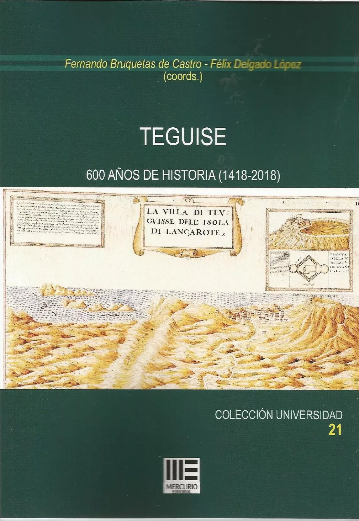 Portada del Libro Teguise de Fernando Bruquetas - 9788417890476