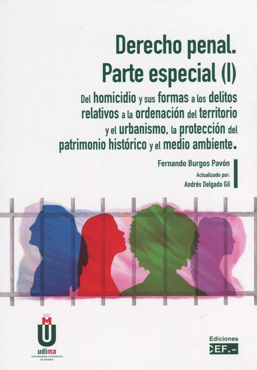 Portada del Libro Derecho Penal. Parte Especial (I) de Fernando Burgos Pavon - 9788445438886
