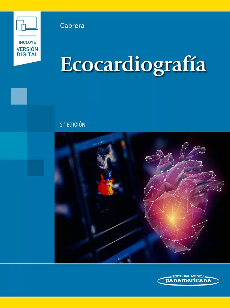Portada Del Libro Ecocardiografía 2ªed.+E De Fernando Cabrera Bueno - 9788491103554
