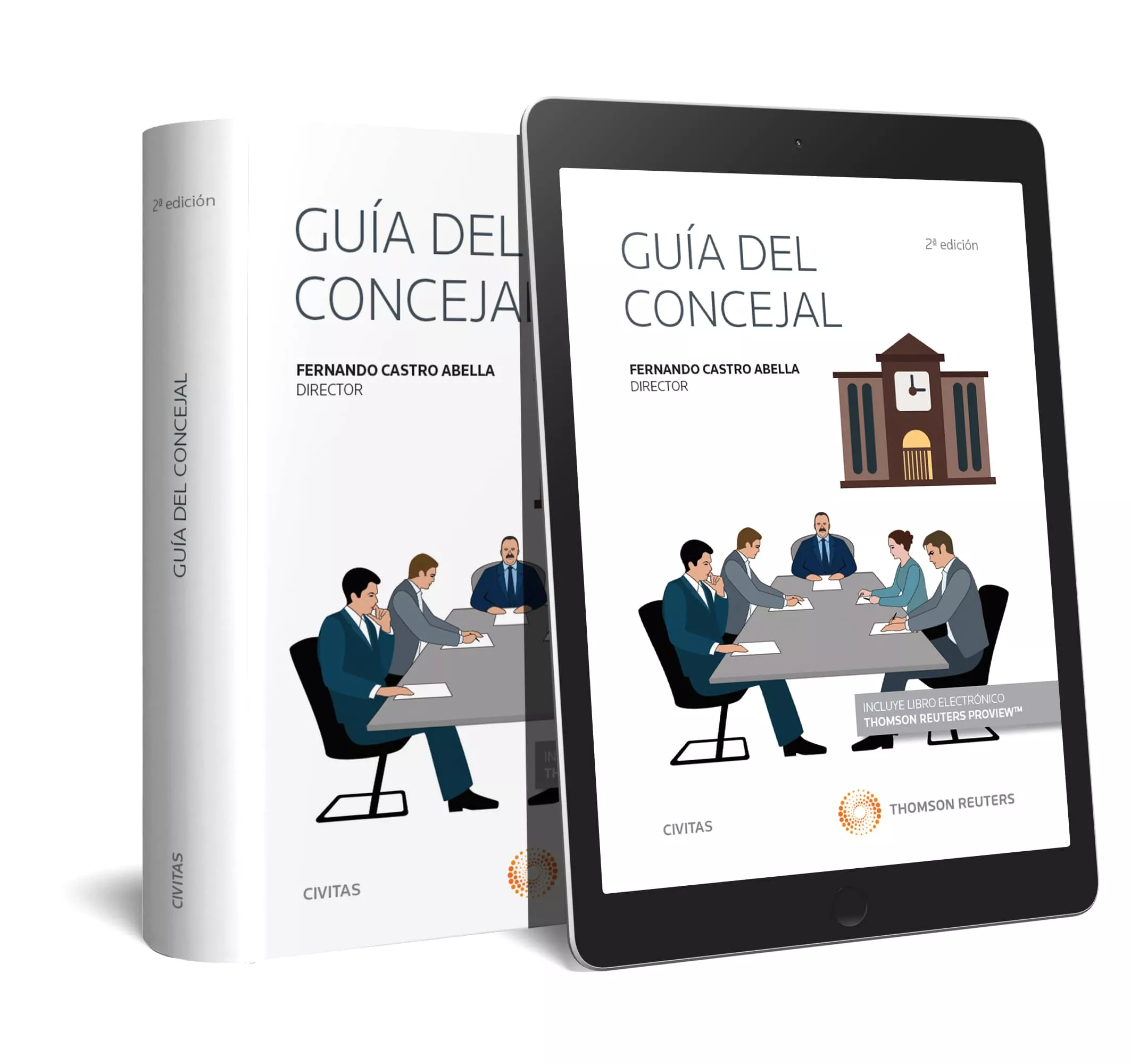 Portada del Libro Guia Del Concejal de Fernando Castro Abella - 9788413085081