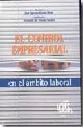 Portada del Libro El Control Empresarial En El Ambito Laboral de Fernando De Vicente Paches - 9788471978424