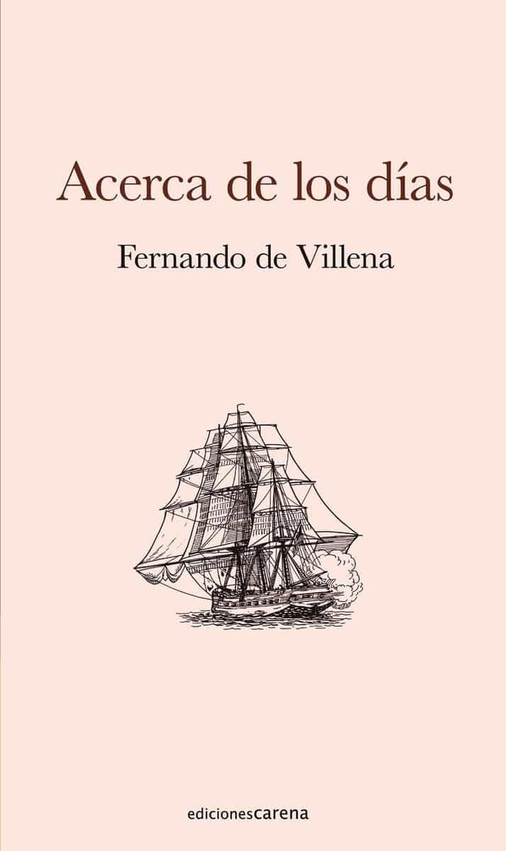 Portada del Libro Acerca De Los Dias de Fernando De Villena - 9788418323058