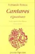 Portada del Libro Cantares (Quadra) (3ª Ed.) de Fernando Pessoa - 9788475178820