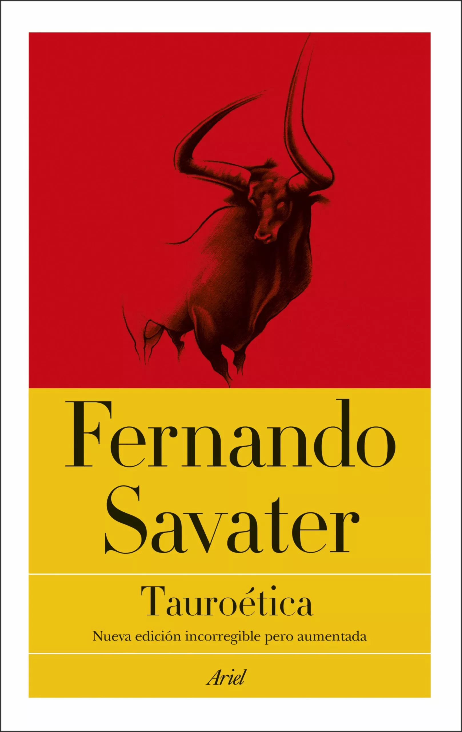 Portada del Libro Tauroetica de Fernando Savater - 9788434431867