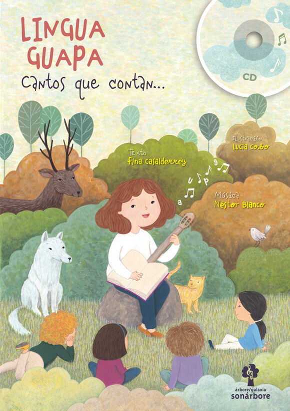 Portada del Libro Lingua Guapa. Cantos Que Contan de Fina Casalderrey - 9788491514558