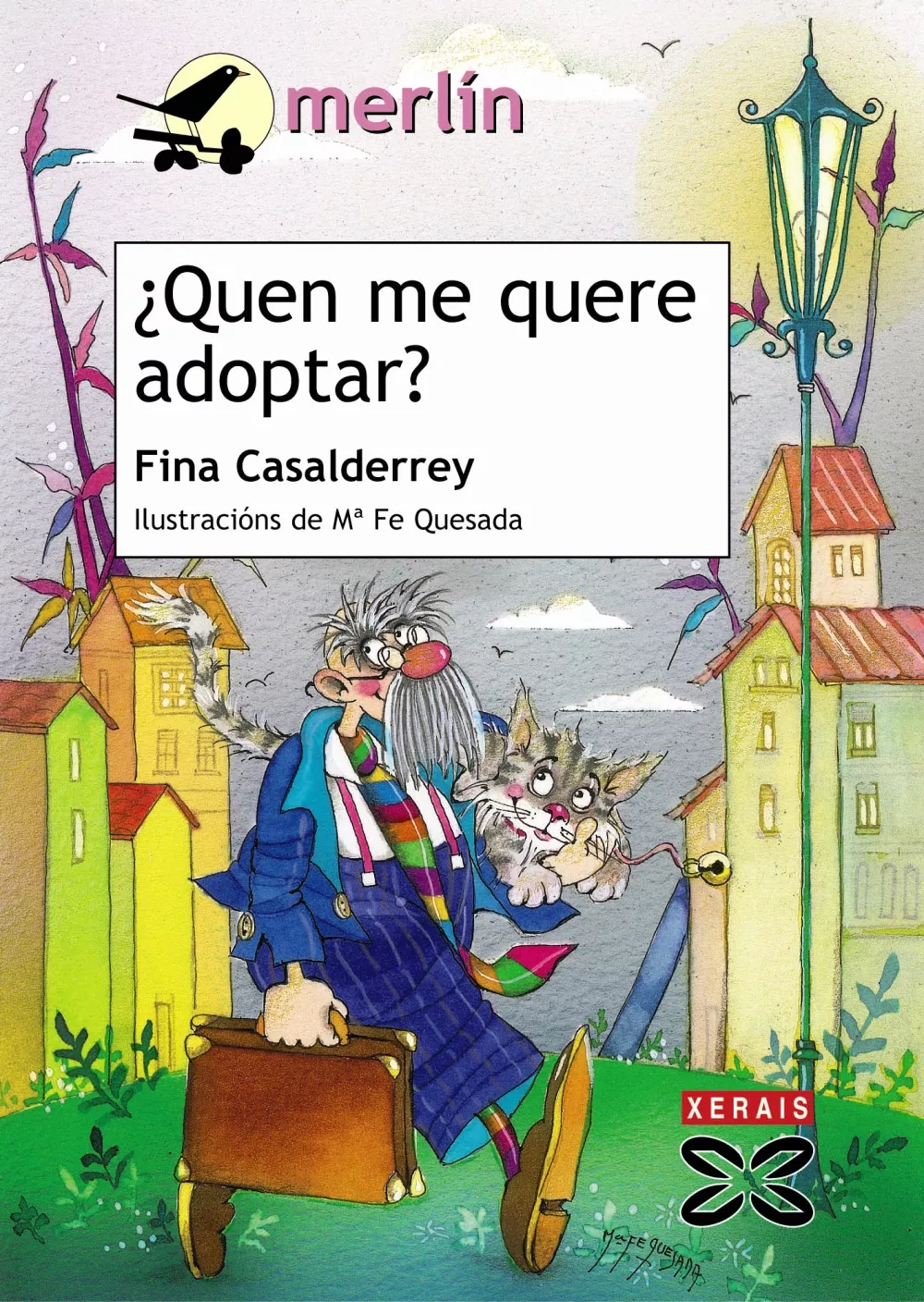 Portada del Libro ¿Quen Me Quere Adoptar? de Fina Casalderrey - 9788497823593