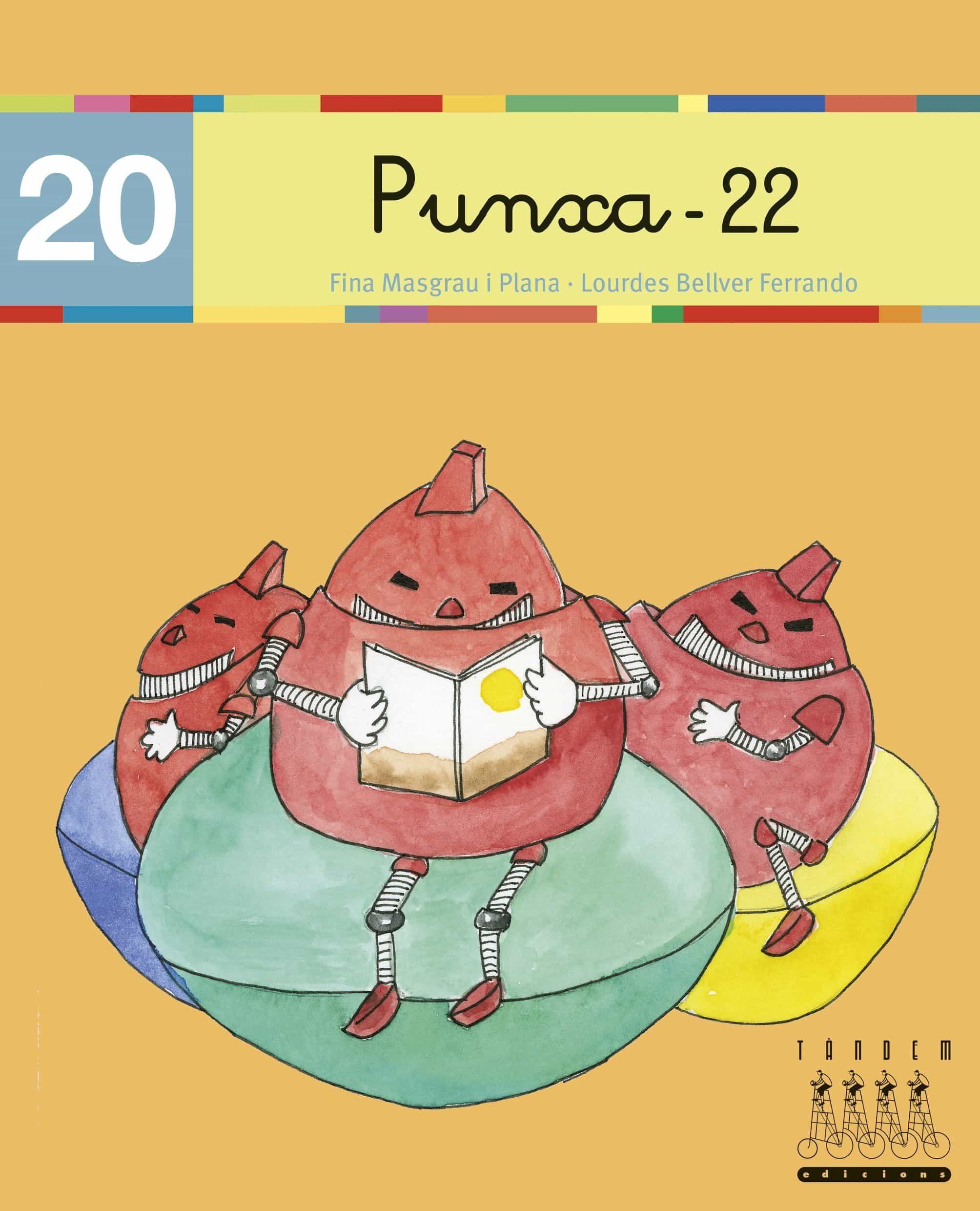 Portada del Libro Xino Xano 20: Punxa 22 Cursiva de Fina Masgrau I Plana - 9788481316636