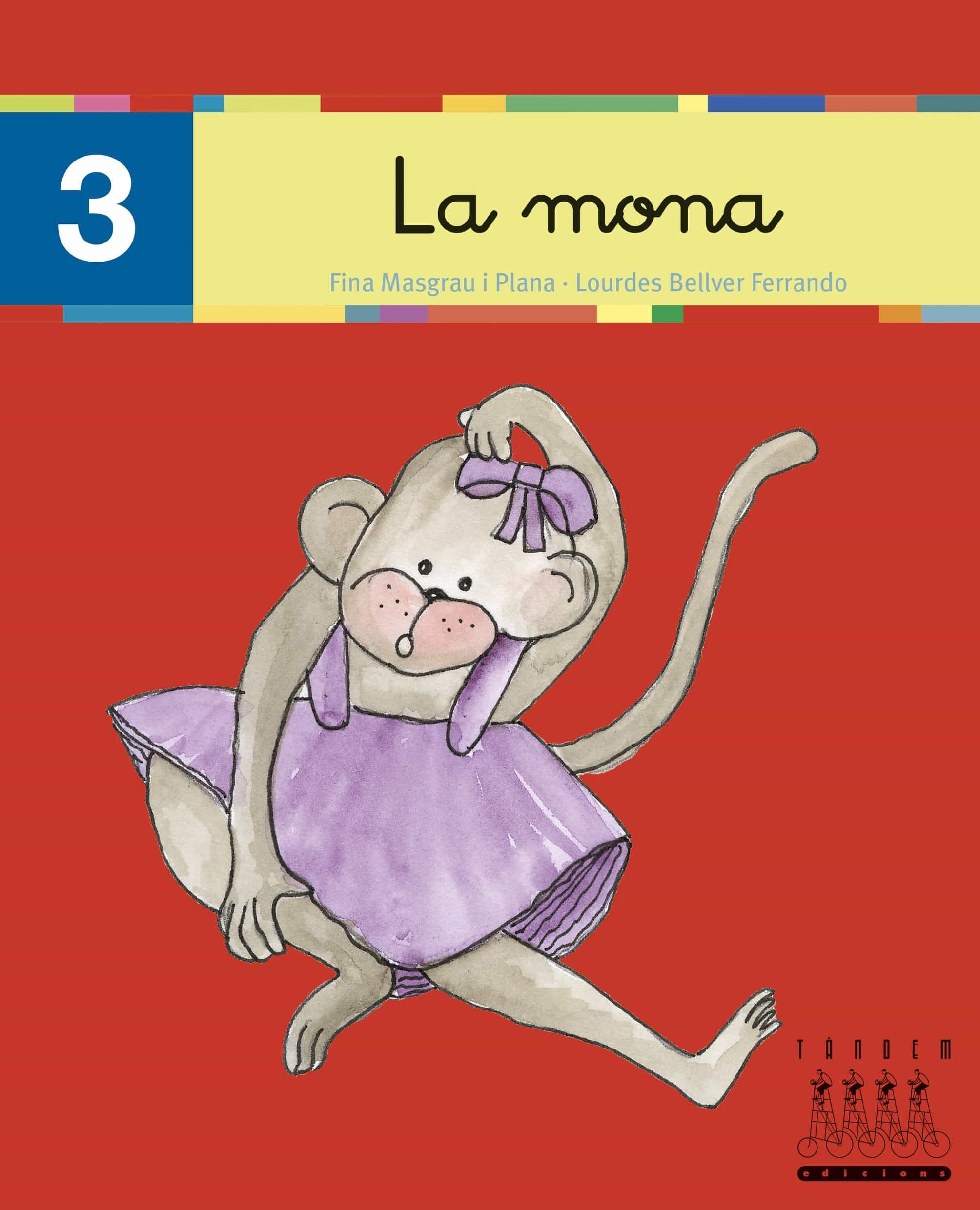 Portada del Libro Xino Xano 3: La Mona (Cursiva) de Fina Masgrau I Plana - 9788481316780