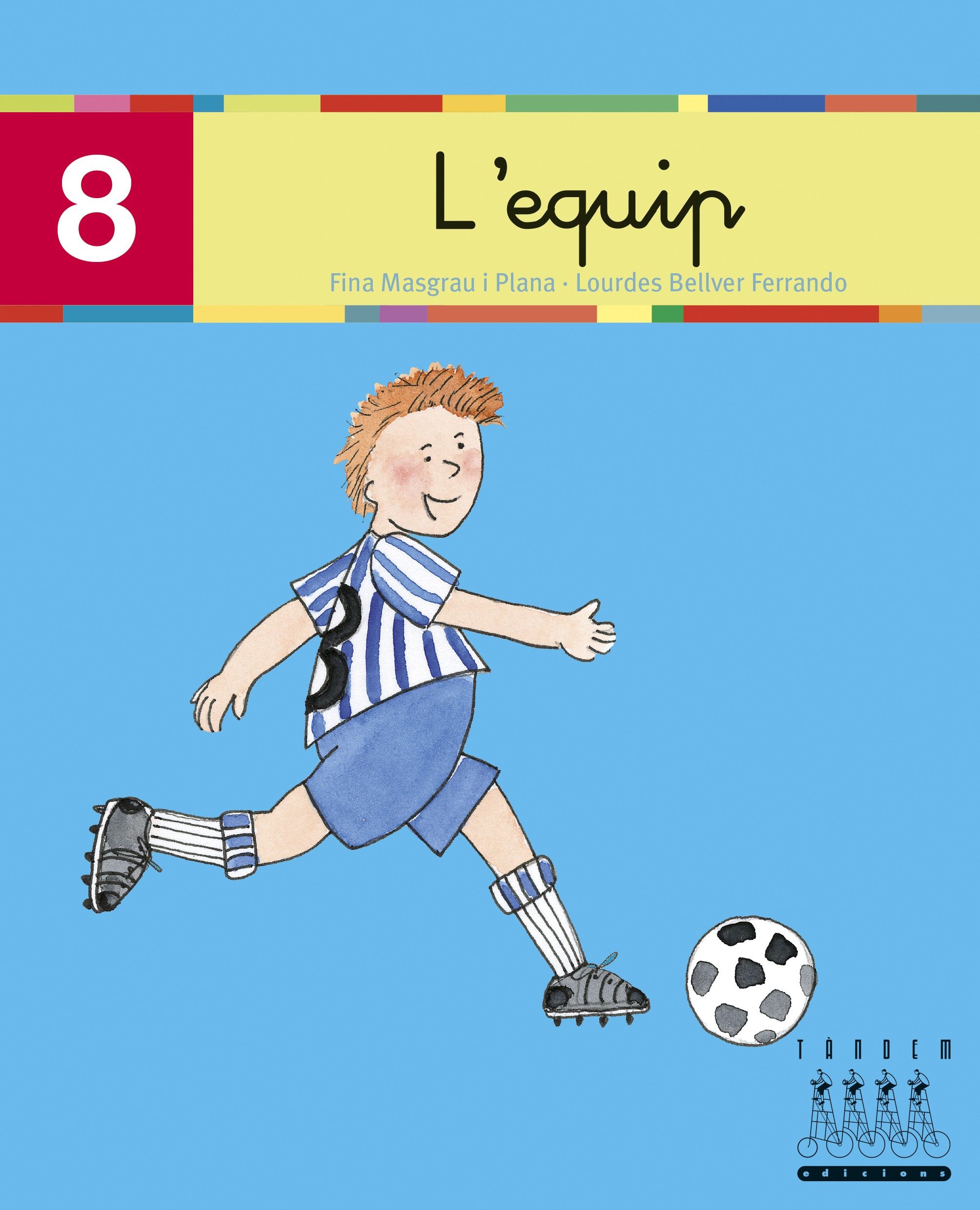 Portada del Libro Xino Xano 8: Lequip (Cursiva) de Fina Masgrau I Plana - 9788481316834
