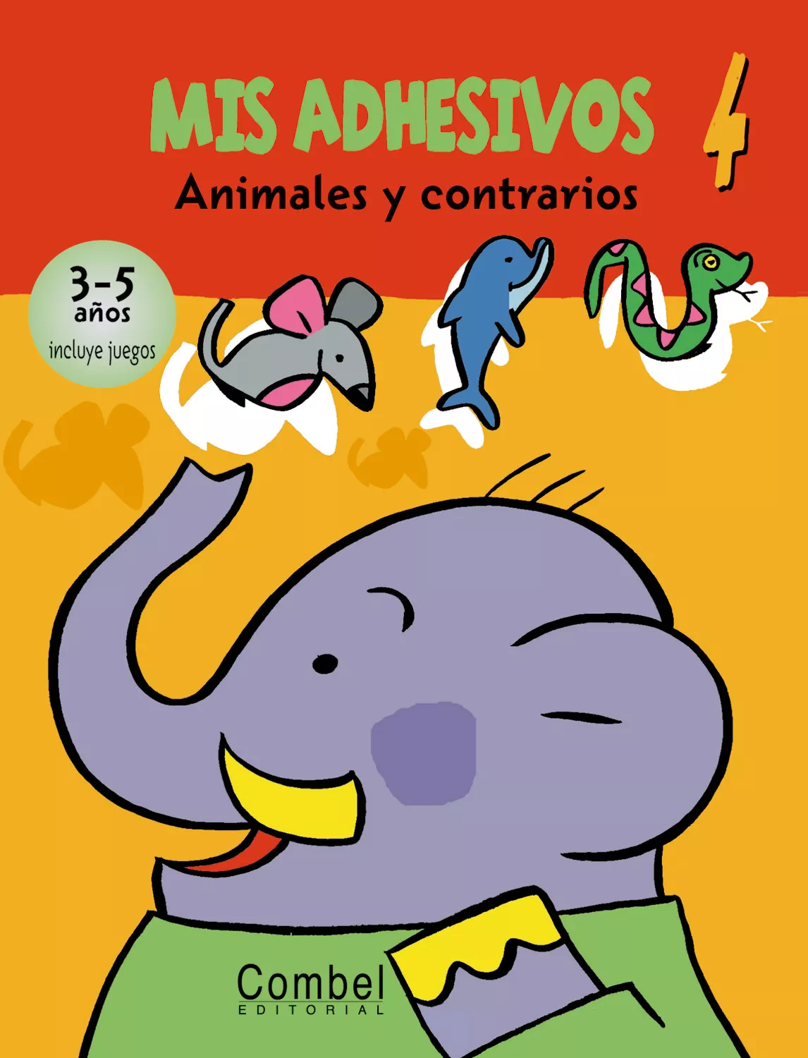 Portada del Libro Animales Y Contrarios (Mis Adhesivos) de Fina Palomares - 9788498251883