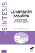 Portada del Libro La Tentacion Populista de Flavia Freidenberg - 9788497564823