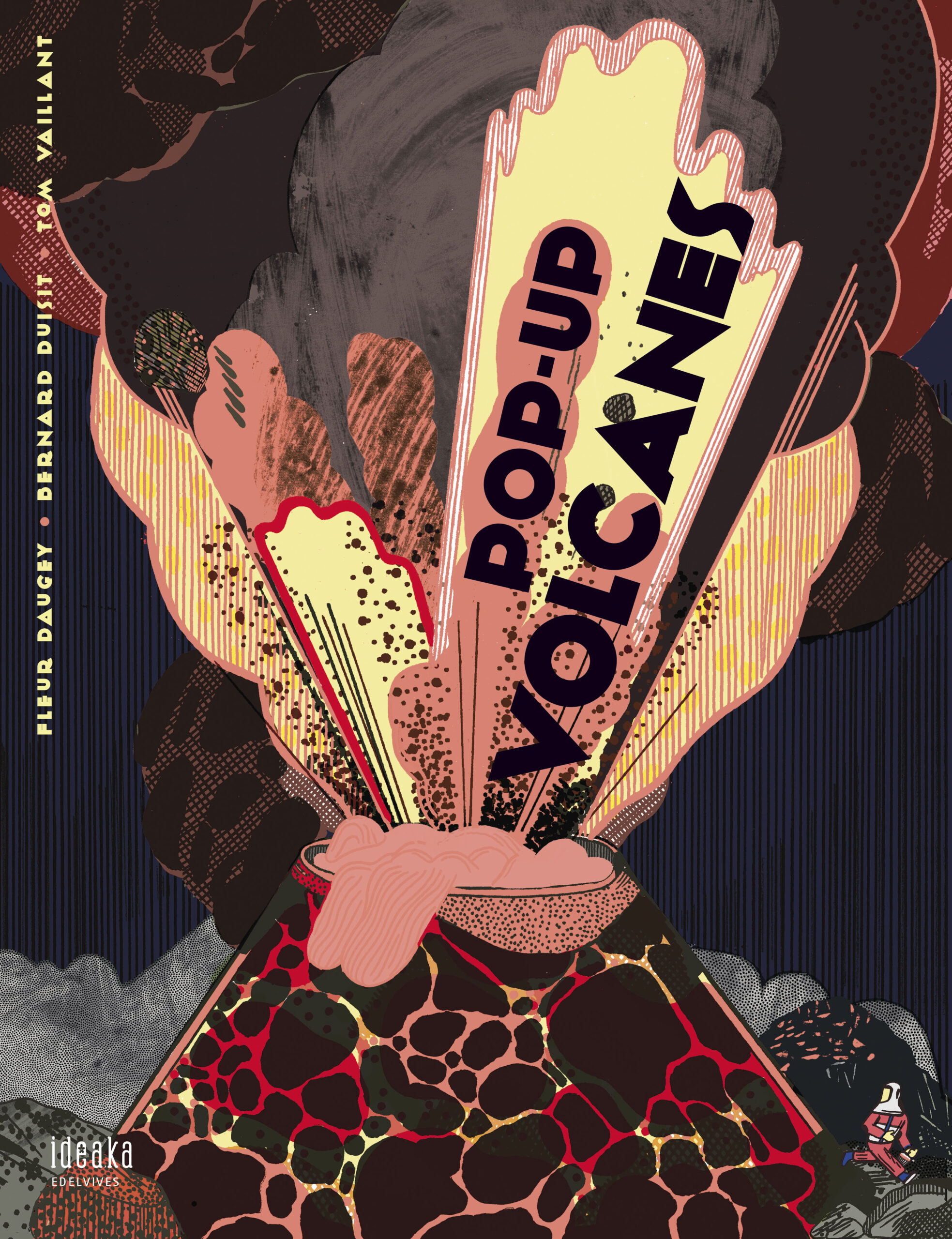 Portada del Libro Pop-Up Volcanes de Fleur Daugey - 9788414024393