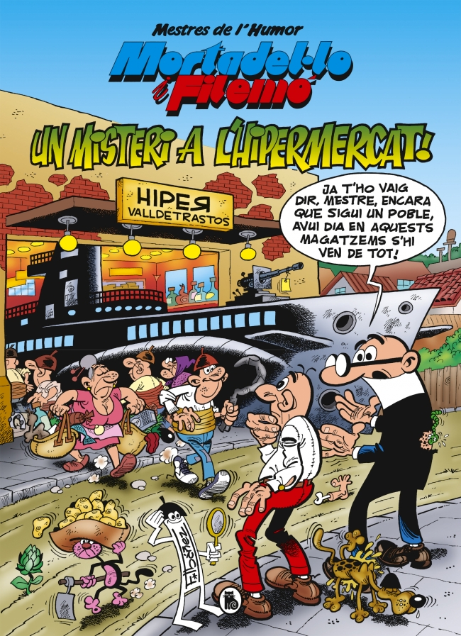 Portada del Libro Misteri A L Hipermercat (Mestres De L Humor 56) de Francisco Ibañez - 9788402423610