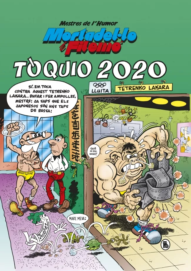 Portada del Libro Toquio 2020 (Mestres De L Humor 55) de Francisco Ibañez - 9788402423542