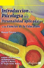 Portada del Libro Introduccion A La Psicologia De La Personalidad Aplicada A Las Ci Enci de Francisco J. Cano Garcia - 9788466544627
