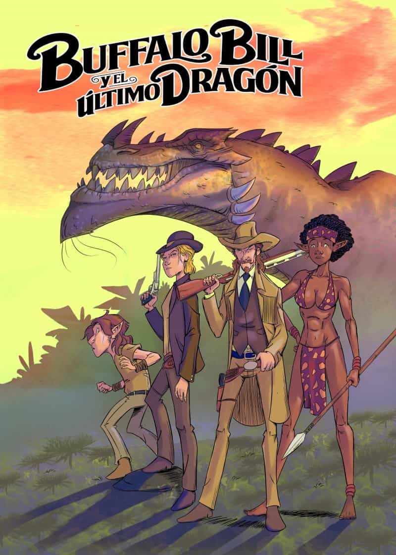 Portada del Libro Buffalo Bill Y El Último Dragón de Francisco Maldonado - 9788412052237
