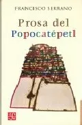 Portada del Libro Prosa Del Popocatepetl de Francisco Serrano - 9789681678005