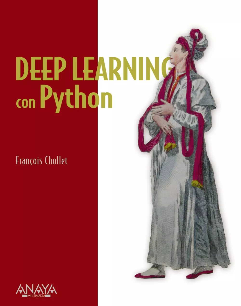 Portada del Libro Deep Learning Con Python de Francois Chollet - 9788441542259