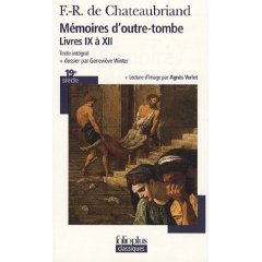 Portada del Libro Mémoires D Outre Tombe : Livres Ix À Xii de François Rene De Chateaubriand - 9782070347704