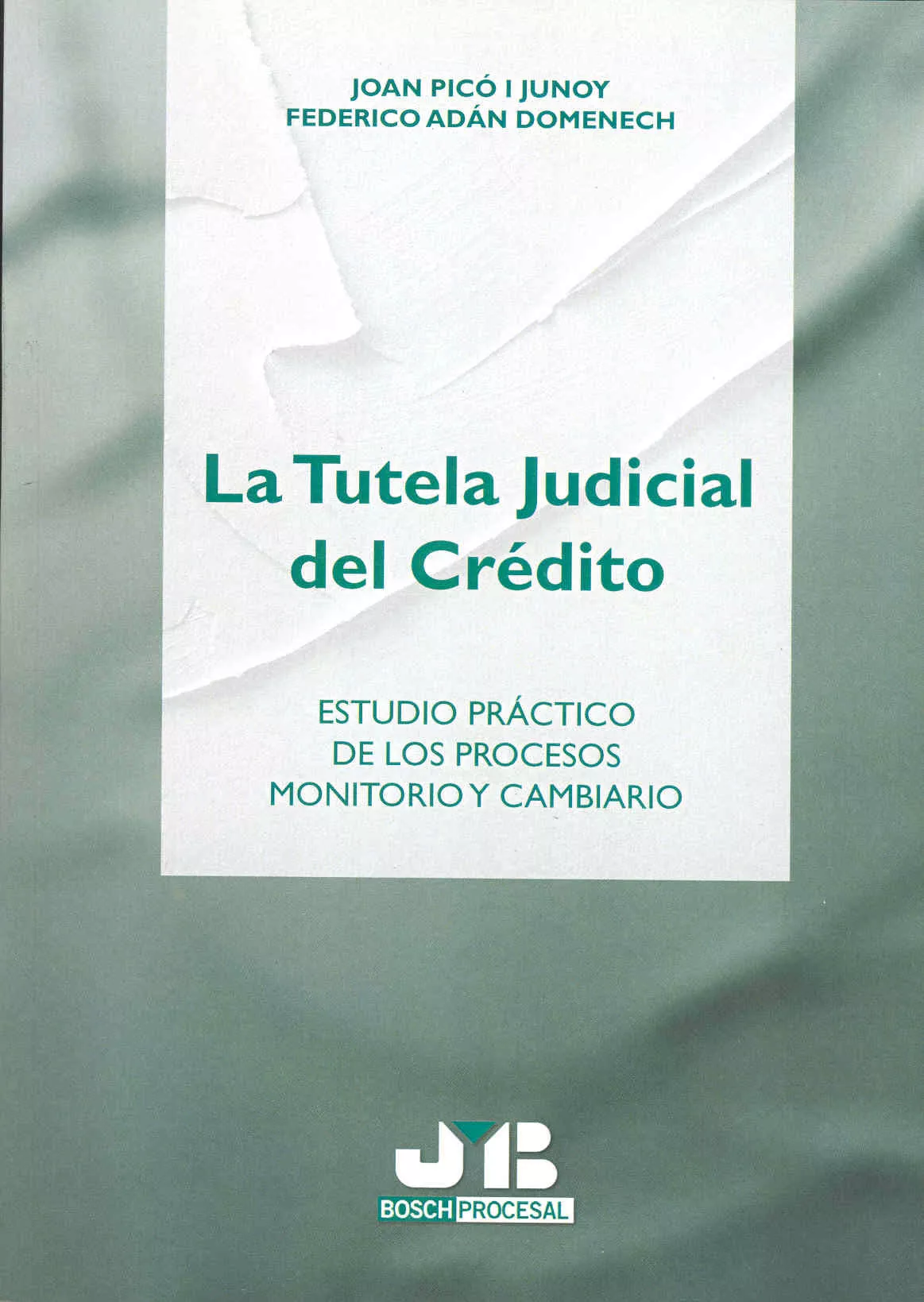 Portada del Libro La Tutela Judicial Del Credito: Estudio Practico De Los Procesos Monit de Frederic Adan Domenech - 9788476987483