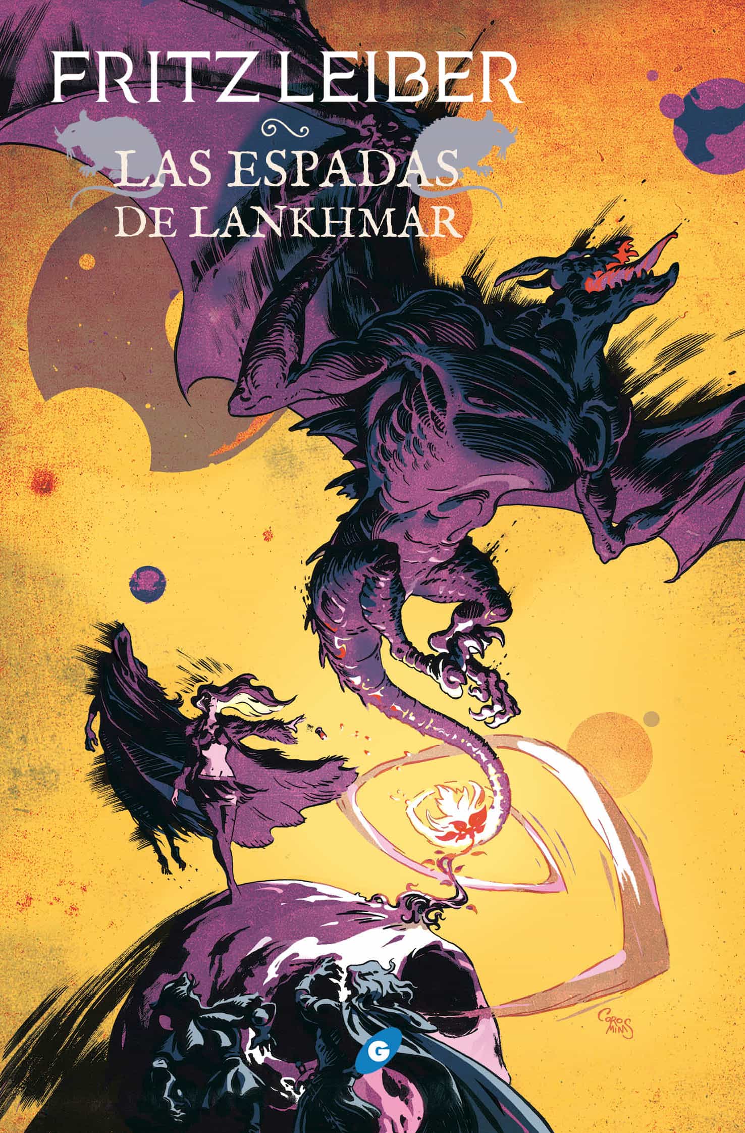 Portada del Libro Las Espadas De Lankhmar (Fafhrd Y El Ratonero Gris 5) (Edicion Om Nium de Fritz Leiber - 9788417507183
