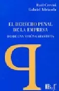 Portada del Libro El Derecho Penal De La Empresa Desde Una Vision Garantista: Metod Olog de G. Adriasola - 9789974578463