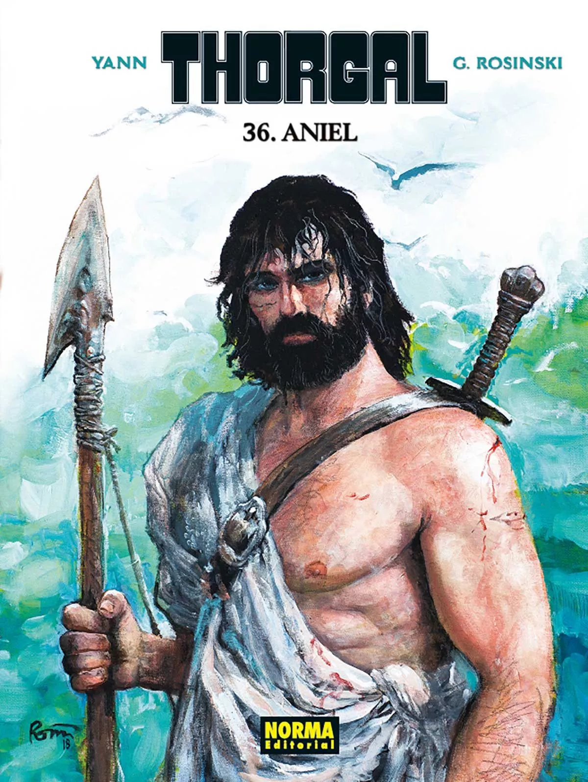 Portada del Libro Thorgal 36: Aniel (Cartone) de G. Rosinski - 9788467939187
