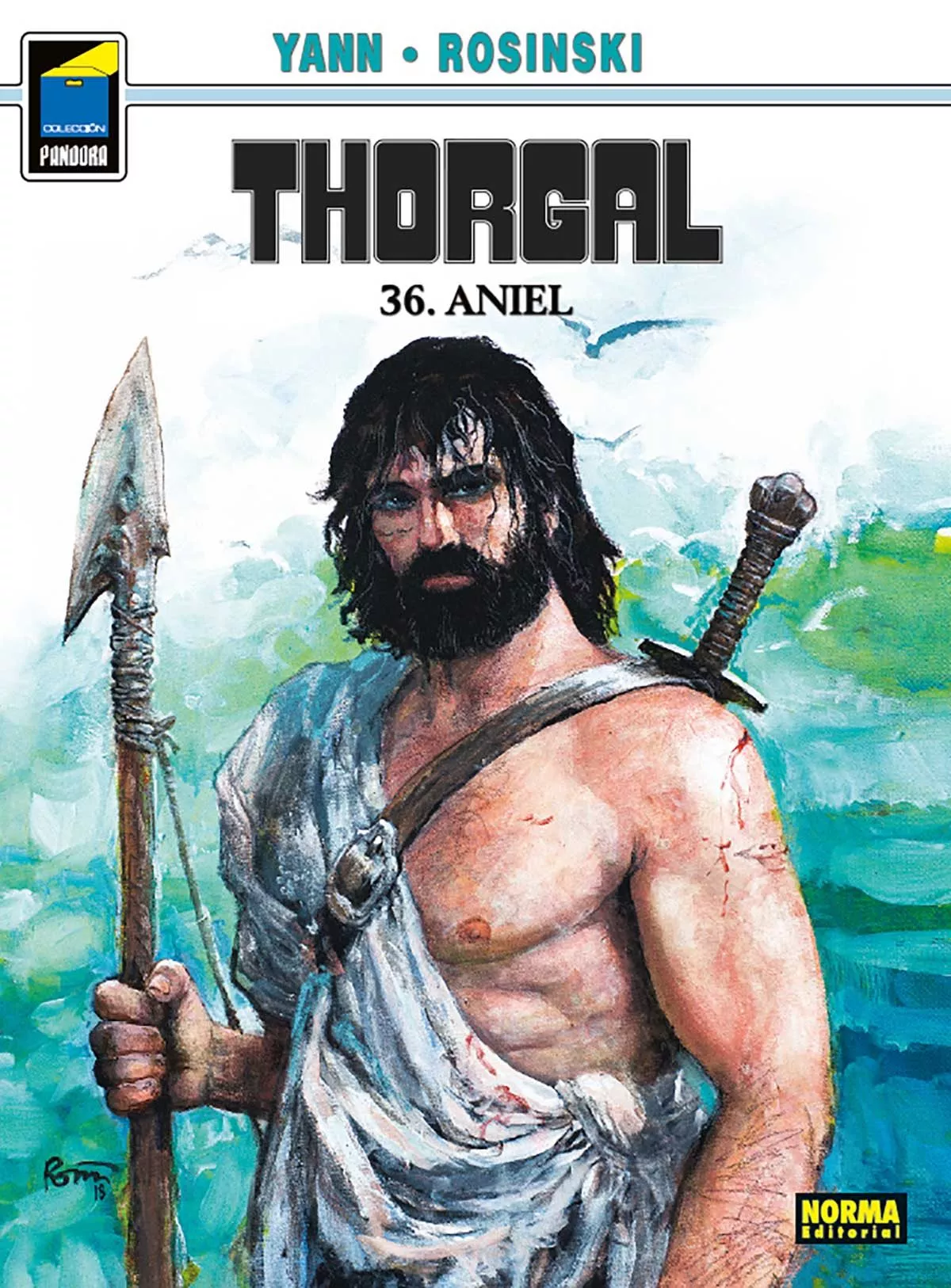 Portada del Libro Thorgal 36: Aniel (Rustica) de G. Rosinski - 9788467939170