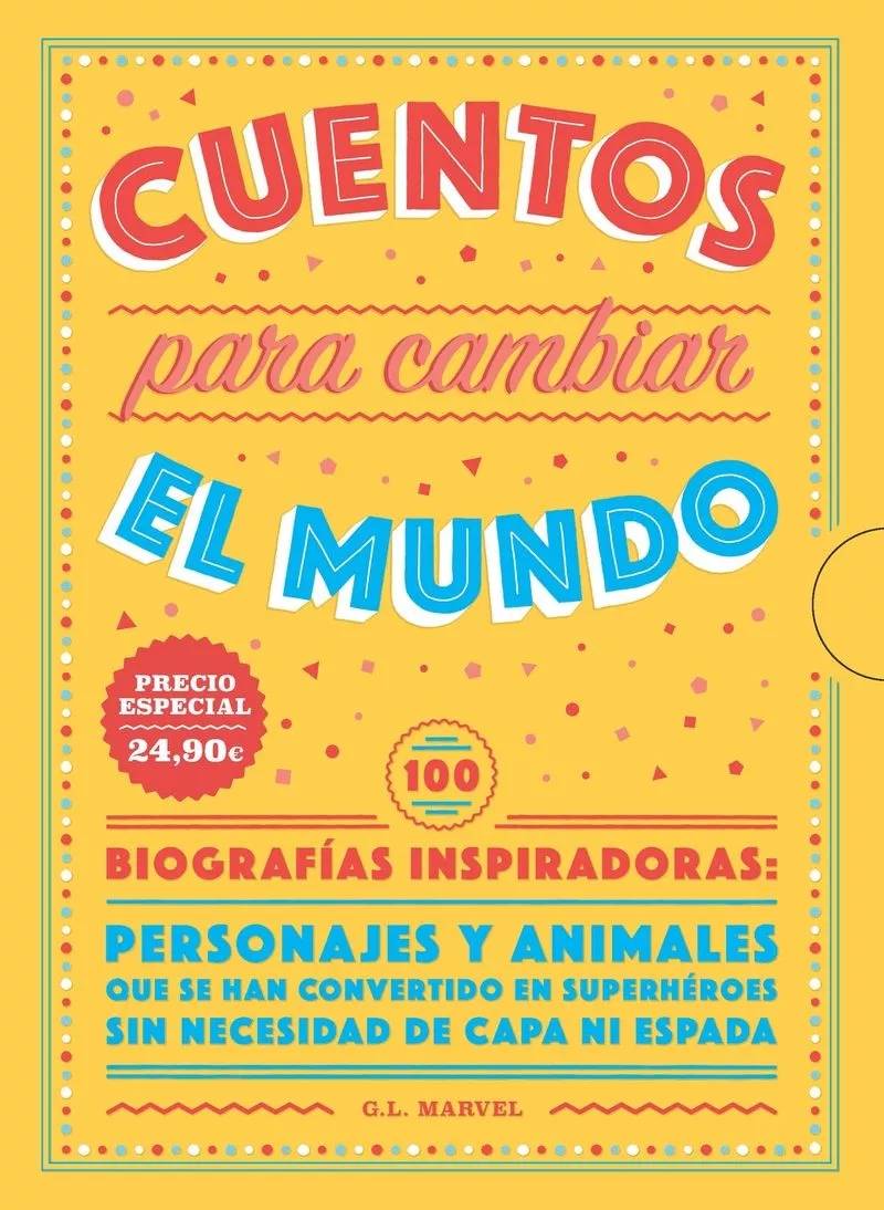 Portada del Libro Pack Regalo Cuentos Para Cambiar El Mundo de G.L. Marvel - 9788417761837
