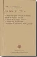 Portada del Libro Gabriel Miro. Tomo I ( Incluye: La Mujer De Ojeda ; Hilvan De Esc Enas de Gabriel Miro - 9788496452251