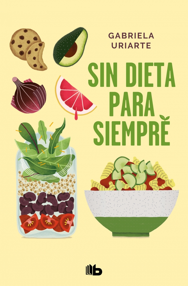 Portada del Libro Sin Dieta Para Siempre de Gabriela Uriarte - 9788413142005