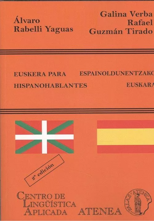 Portada del Libro Euskera Para Hispanohablantes de Galyna Verba - 9788415194385