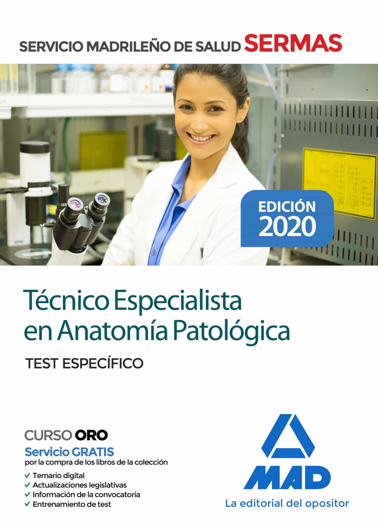 Portada del Libro Tecnico Especialista En Anatomia Patologica Del Servicio De Salud De L de Garcia Bermejo - 9788414237250