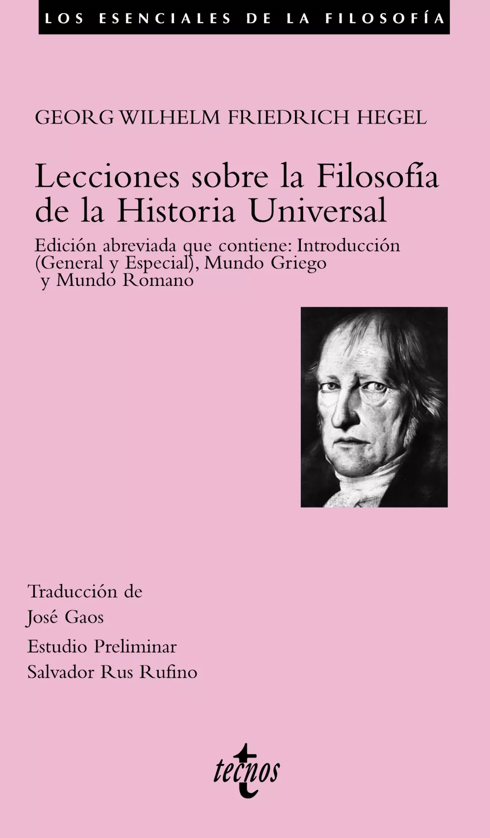 Portada del Libro Lecciones Sobre La Filosofia De La Historia Universal (Ed. Abrev Iada de Georg Wilhelm Friedrich Hegel - 9788430942503